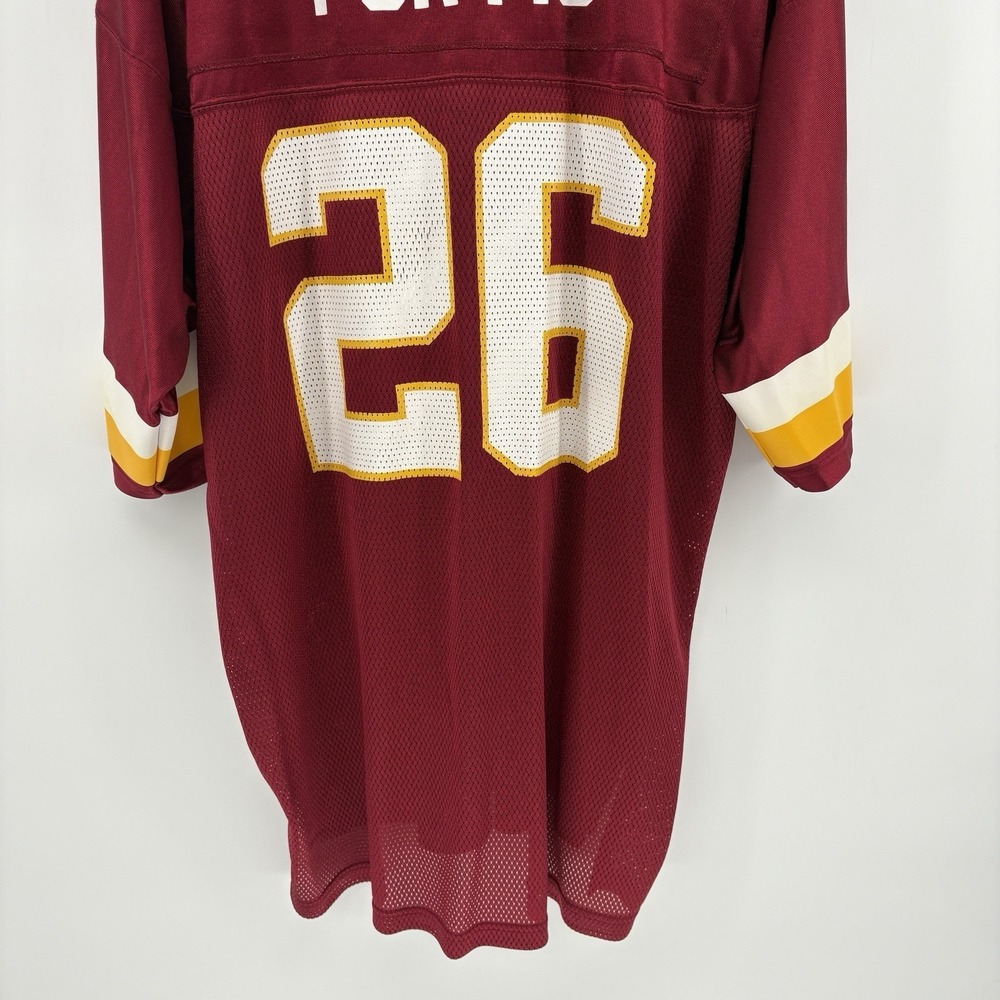 Reebok NFL Washington Redskins Clinton Portis 26 Jersey Mens L Burgundy Vintage - Picture 16 of 16